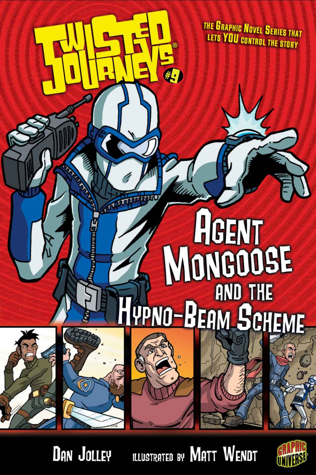 Agent Mongoose And The Hypnobeam Scheme Twisted Journeys Dan Jolley Jolley