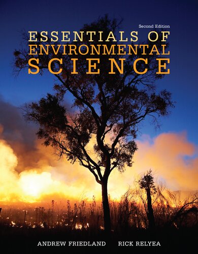 Essentials Of Environmental Science 2nd Edition Andrew Friedland