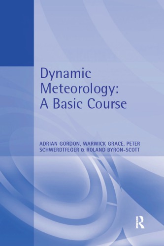 Dynamic Meteorology Byronscott Roland Alexander Davidgordon