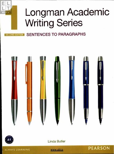 Longman Academic Writing Series 1 Sb With Online Resources 2nd Edition Linda Butler