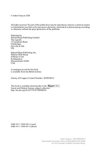Handbook On Corruption Ethics And Integrity In Public Administration Adam Graycar