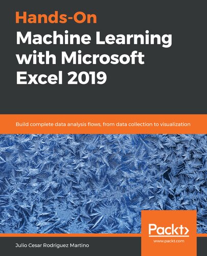 Handson Machine Learning With Microsoft Excel 2019 Build Complete Data Analysis Flows From Data Collection To Visualization Julio Cesar Rodriguez Martino