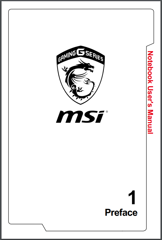 Msi 17751776 V20 User Manual English 1st Edition Msi