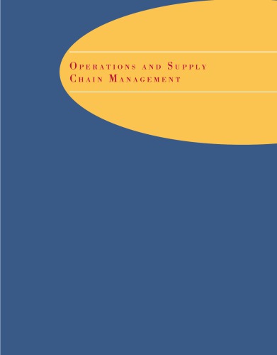 Operations And Supply Chain Management 14 Ed Chase Richard Bjacobs