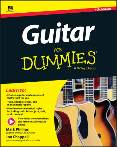 Guitar For Dummies 4th Edition Chappell Jonco Cherry Lane Musicphillips