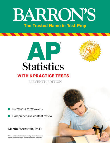 Ap Statistics With 6 Practice Tests 11th Edition Barrons