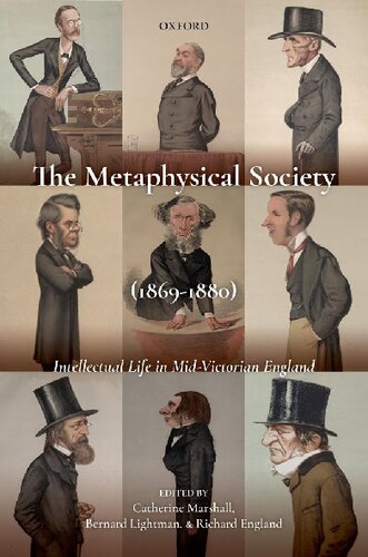 The Metaphysical Society 18691880 Catherine Marshall Bernard Lightman