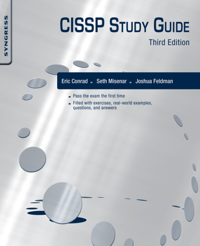 Cissp Study Guide 3rd Edition Conrad Ericmisenar Sethfeldman