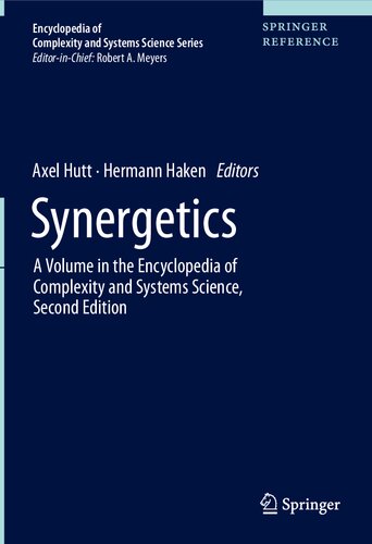 Synergetics 2nd Edition Axel Hutt Hermann Haken