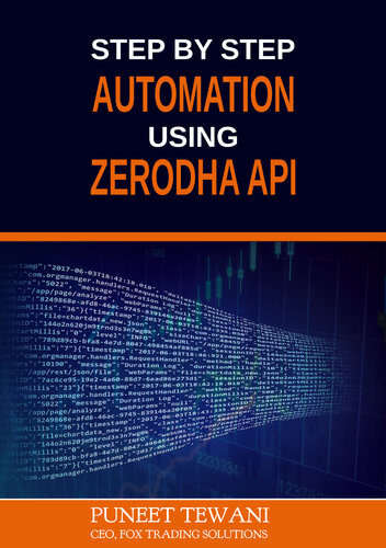 Step By Step Automation Using Zerodha Api Python Version Tewani