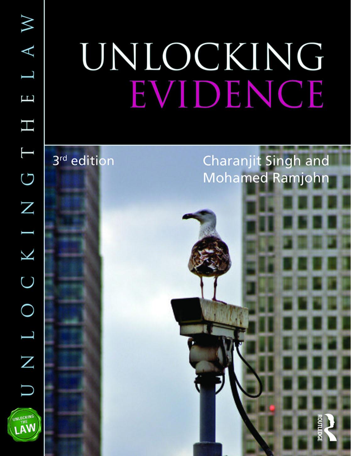 Unlocking Evidence Unlocking The Law 3rd Singh Charanjit Ramjohn