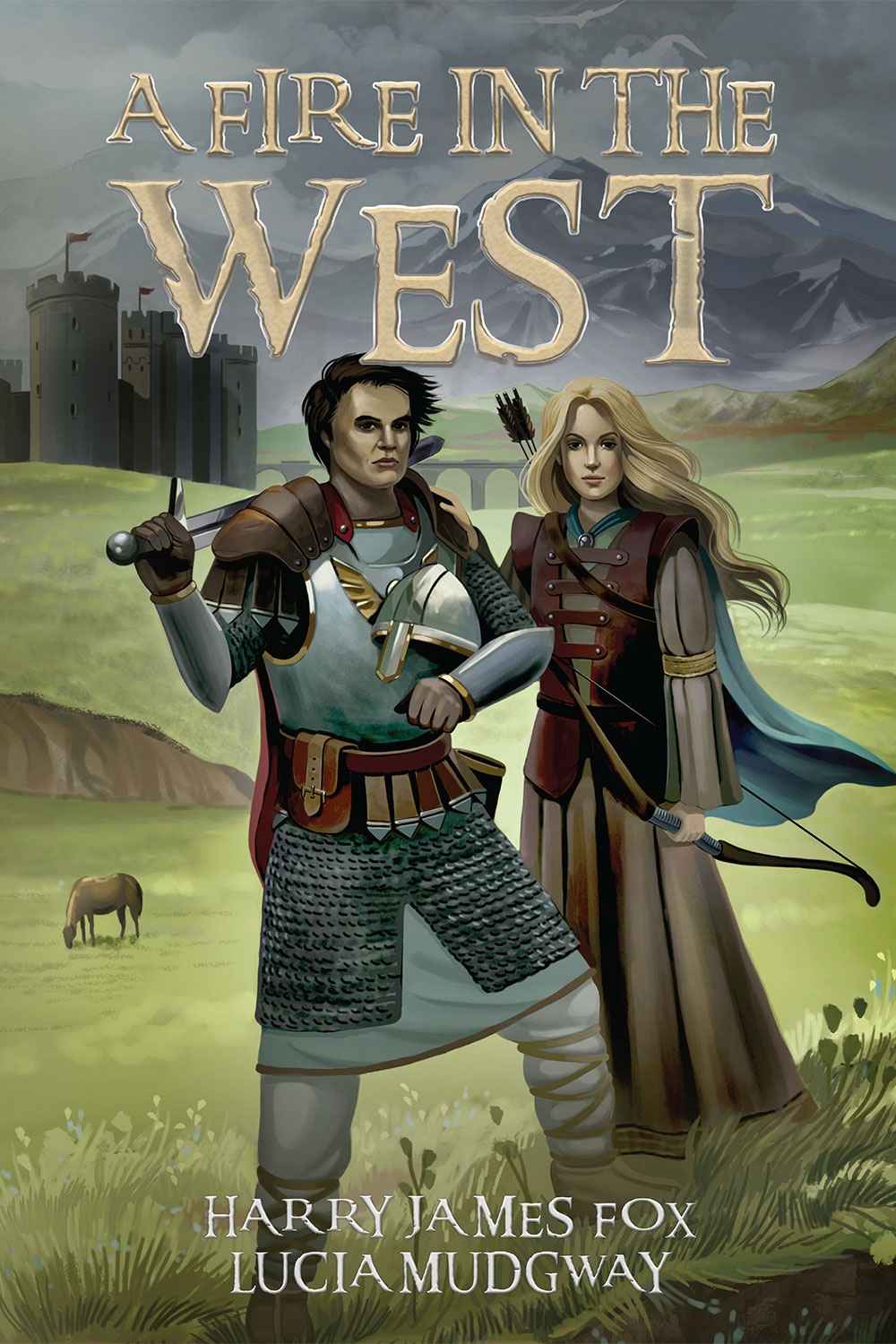 A Fire In The West Harry James Fox And Lucia Mudgway