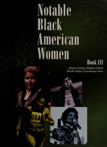 Notable Black American Women Jessie Carney Smith Shirelle Phelps