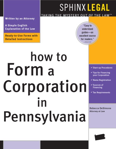 How To Form A Corporation In Pennsylvania Desimone Rebecca A