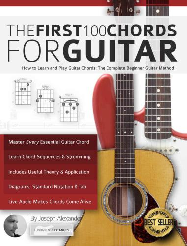 The First 100 Chords For Guitar How To Learn And Play Guitar Chords The Complete Beginner Guitar Method Alexander