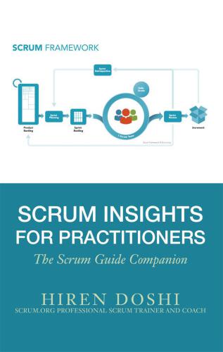 Scrum Insights For Practitioners Hiren Doshi