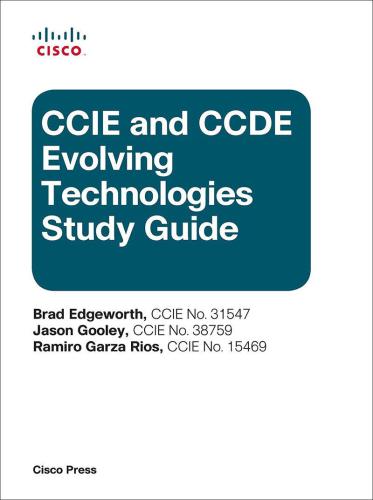 Ccie And Ccde Evolving Technologies Study Guide 1st Edition Edgeworth
