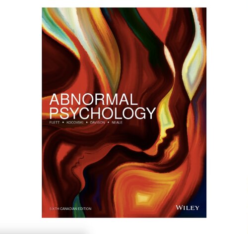Abnormal Psychology 6th Canadian Edition 6th Edition Gordon L Flett