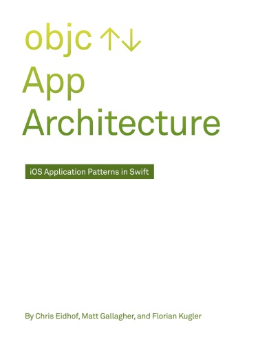 App Architecture Eidhof Chrisgallagher Mattkugler Florian