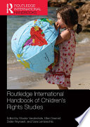 Routledge International Handbook Of Childrens Rights Studies 1st Edition Wouter Vandenhole