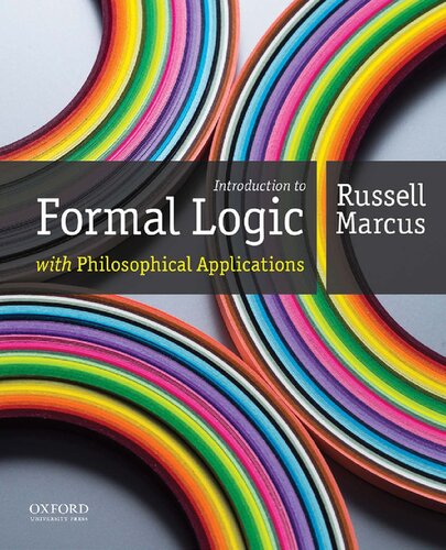 An Introduction To Formal Logic With Philosophical Applications Russell Marcus