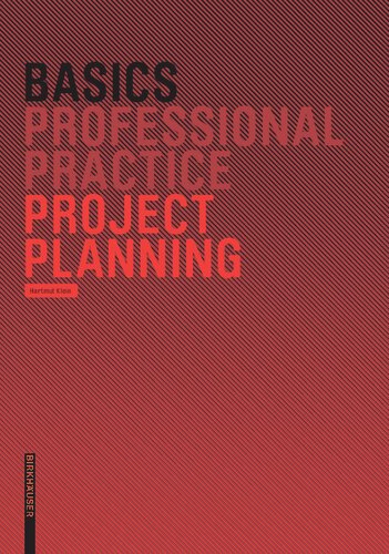 Basics Professional Practice Project Planning 1st Edition Hartmut Klein