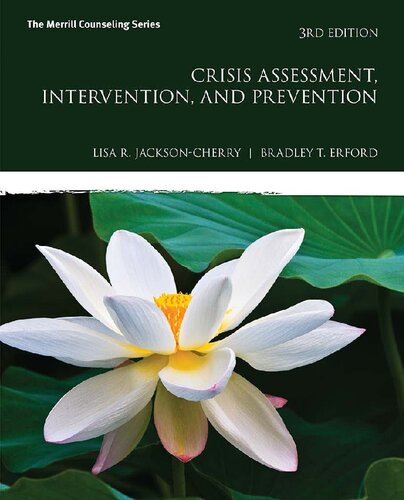 Crisis Assessment Intervention And Prevention 3rd Edition Lisa R Jacksoncherry