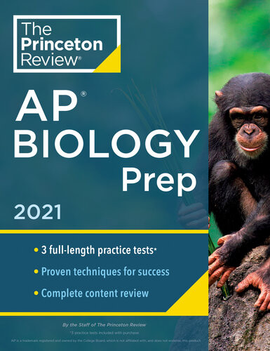 Princeton Review Ap Biology Prep 2021 3 Practice Tests Complete Content Review Strategies Techniques College Test Preparation By The Princeton Review The Princeton Review