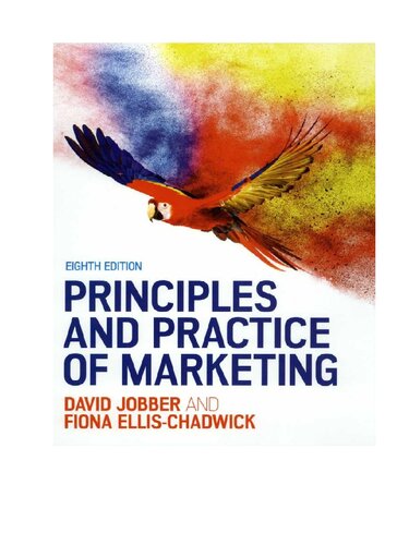 Principles And Practice Of Marketing 8th Edition David Jobber