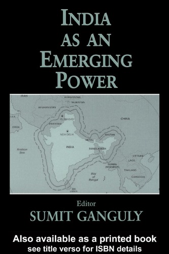 India As An Emerging Power Ganguly Sumit