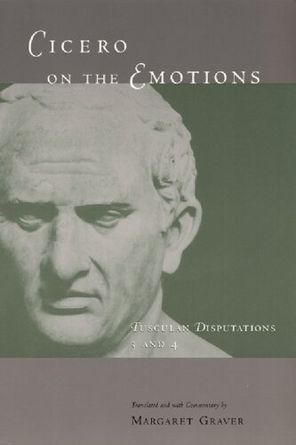 Cicero On The Emotions Tusculan Disputations 3 And 4 Bks3 4 2nd Edition Marcus Tullius Cicero
