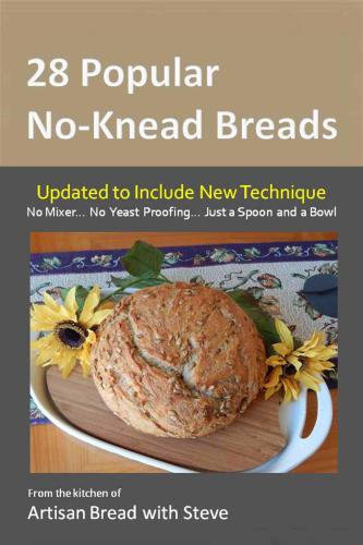 28 Popular Noknead Breads No Mixer No Yeast Proofing Just A Spoon And A Bowl Updated Edition Steve Gamelin