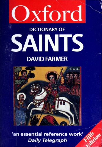 The Oxford Dictionary Of Saints 5th David Hugh Farmer
