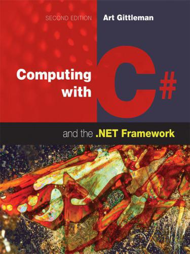 Computing With C And The Net Framework 2nd Edition Gittleman