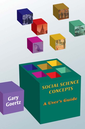 Social Science Concepts A Users Guide Goertz Gary
