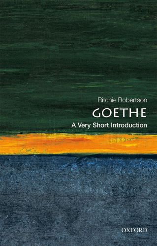 Goethe A Very Short Introduction First Edition Goethe Johann Wolfgang Vonrobertson