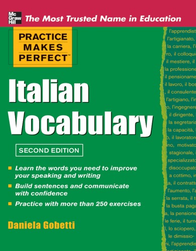Practice Makes Perfect Italian Vocabulary 2nd Ed Daniela Gobetti