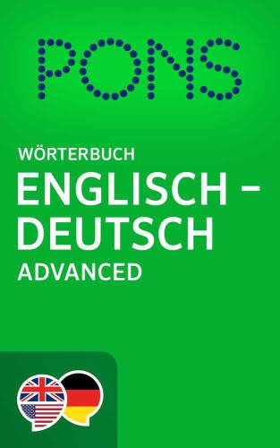 Pons Wrterbuch Englisch Deutsch Advanced Pons Advanced English German Dictionary Gmbh