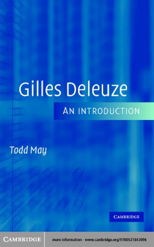 Gilles Deleuze An Introduction Repr Todd May