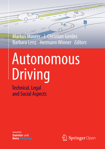 Autonomous Driving Technical Legal And Social Aspects 1st Edition Gerdes