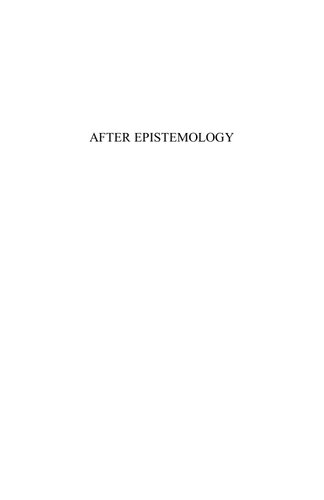 After Epistemology Roy Harris