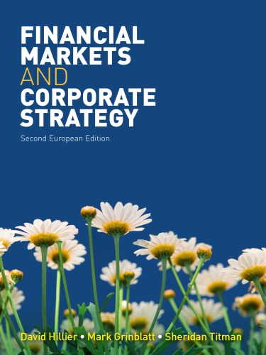Financial Markets And Corporate Strategy 2nd Ed European Ed Grinblatt