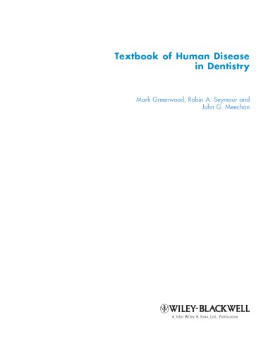 Textbook Of Human Disease In Dentistry Mark Greenwood Robin Seymour