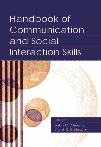 Handbook Of Communication And Social Interaction Skills Digital Print Greene