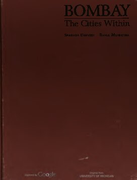 Bombay The Cities Within New Ed Sharada Dwivedi Rahul Mehrotra