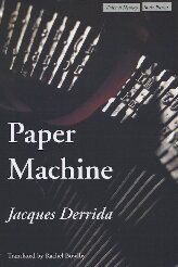Paper Machine Cultural Memory In The Present 1st Edition Jacques Derrida