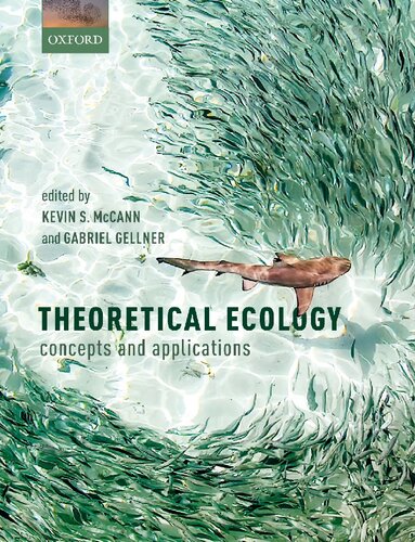 Theoretical Ecology Concepts And Applications Kevin S Mccann Editor