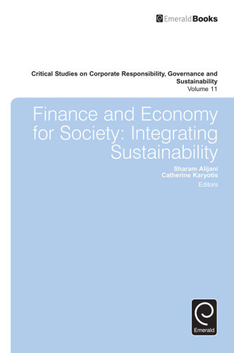 Finance And Economy For Society Integrating Sustainability Alijani