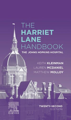 The Harriet Lane Handbook 22nd Edition 2020 22th Edition The Johns Hopkins Hospital