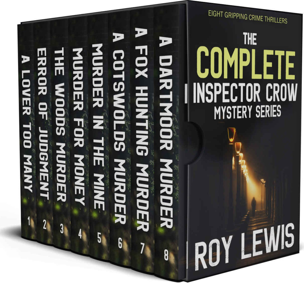 The Complete Inspector Crow Mystery Box Set Books 18 Kindle Roy Lewis